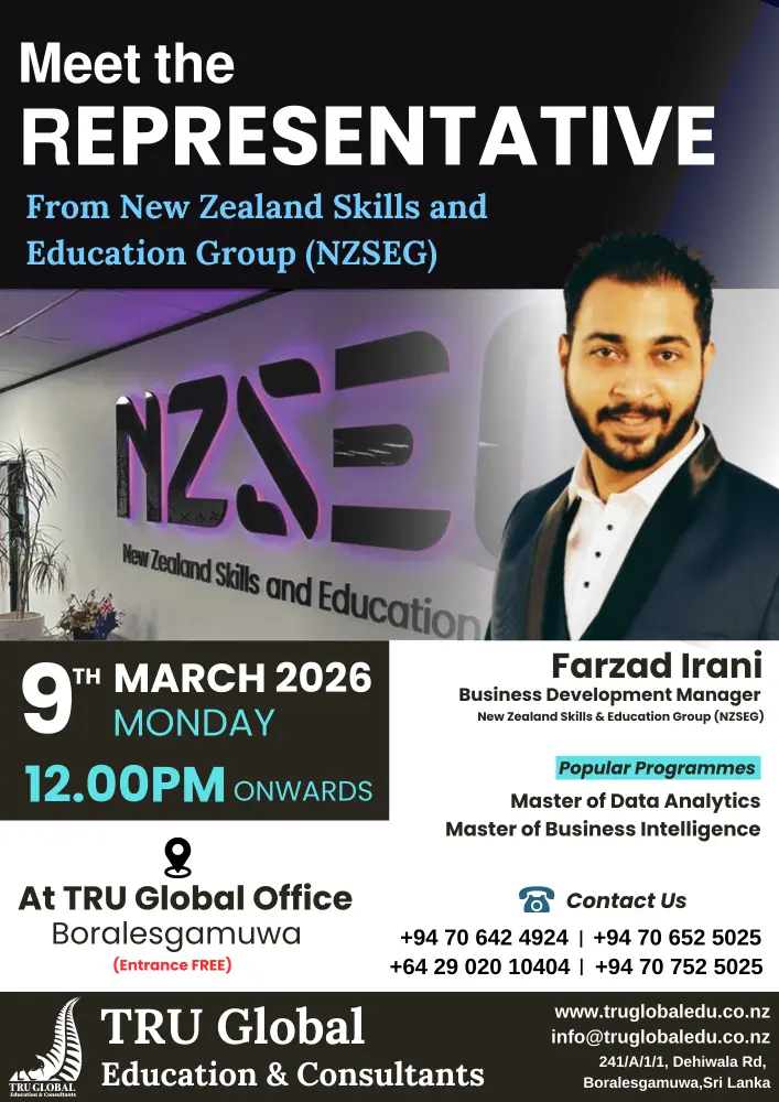 Representative from NZSEG - Farzad Irani