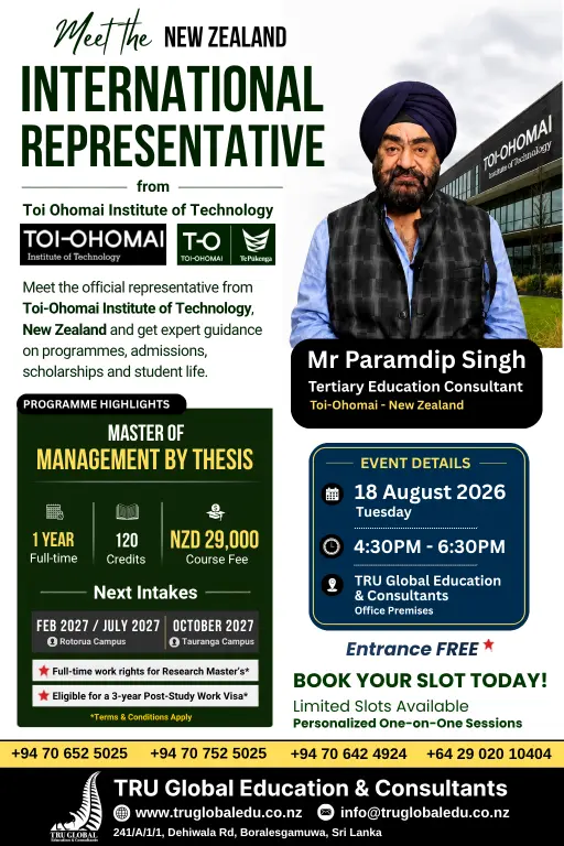 Toi Ohomai - International Representative Visit 2026